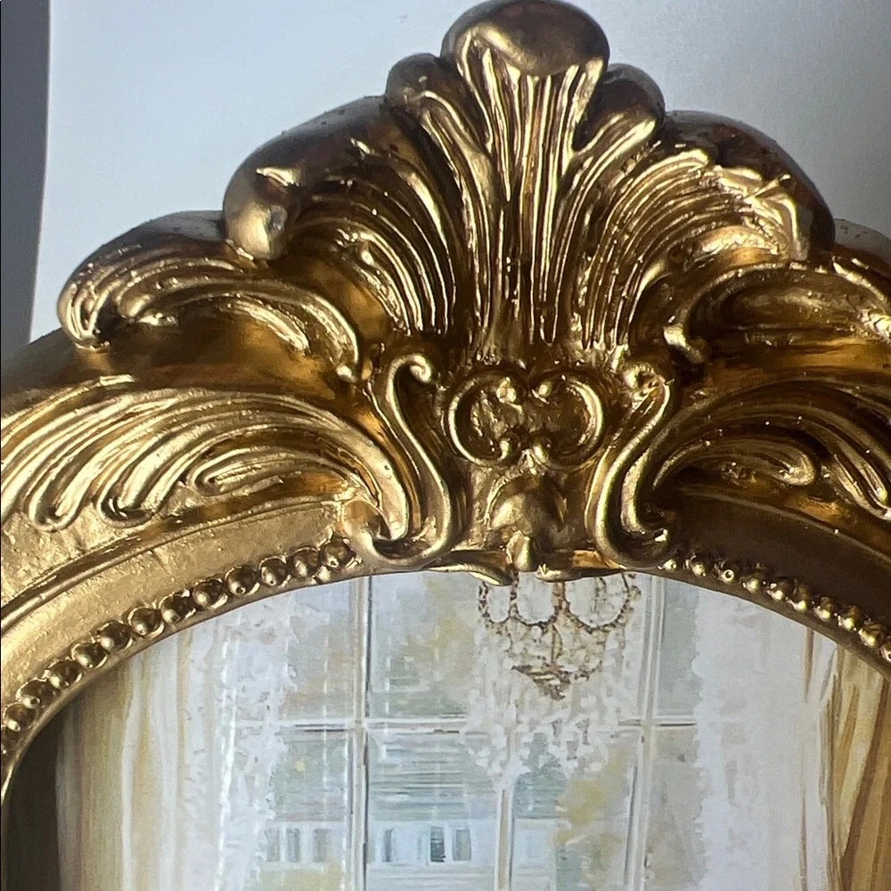 Elegant Gold Ornate Picture Frame 4x6 inch frame